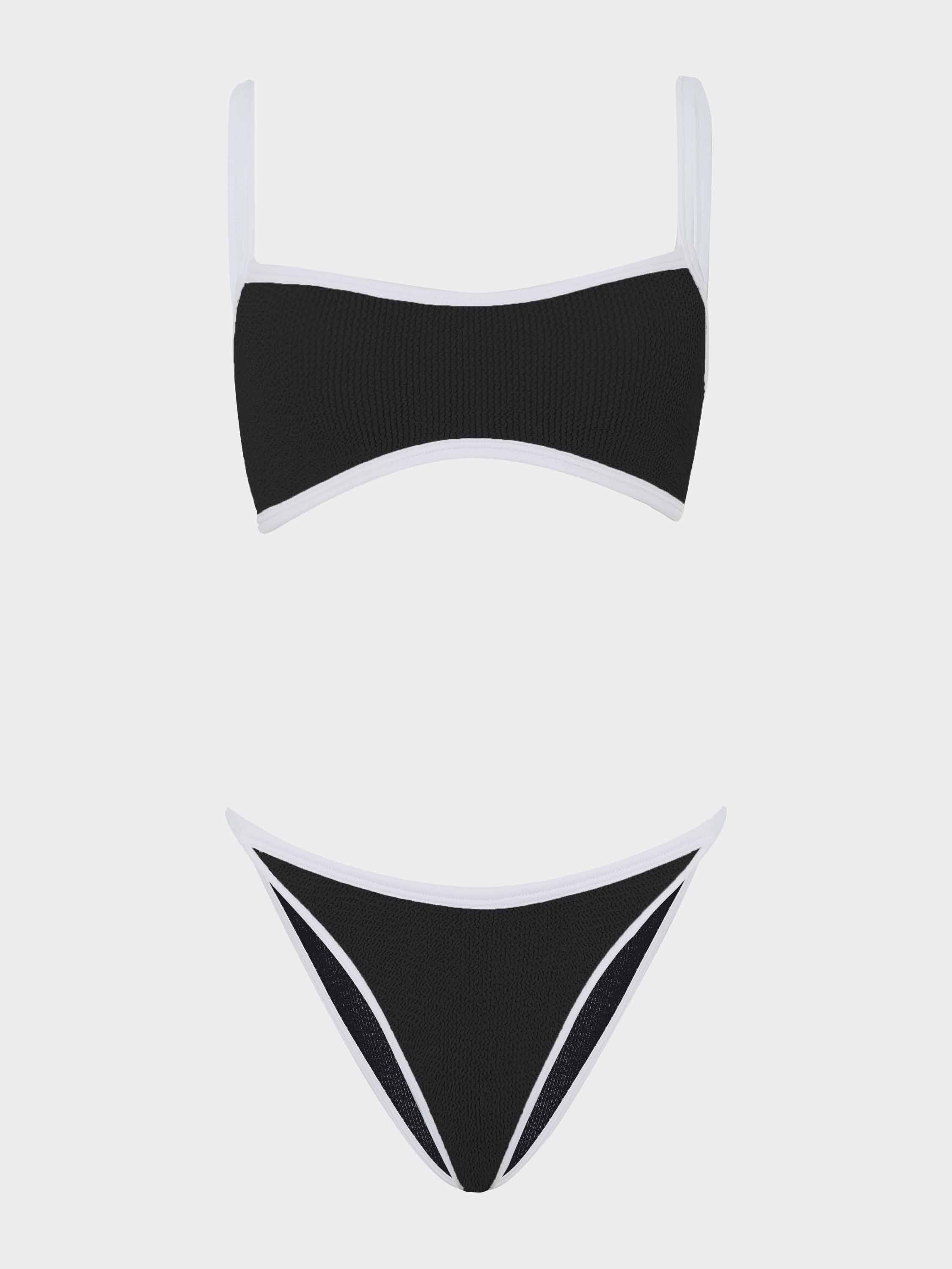 Tyler Bikini - Black/White