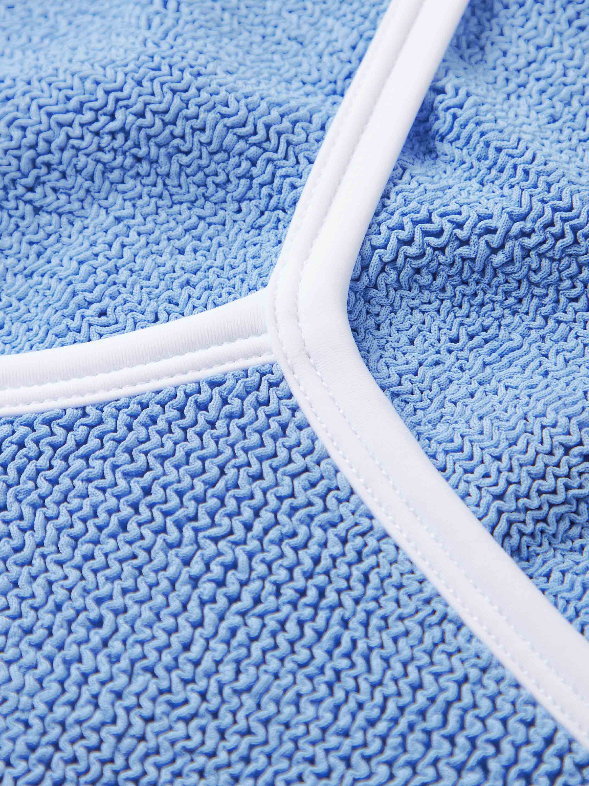 Tyler Bikini - Cornflower/White