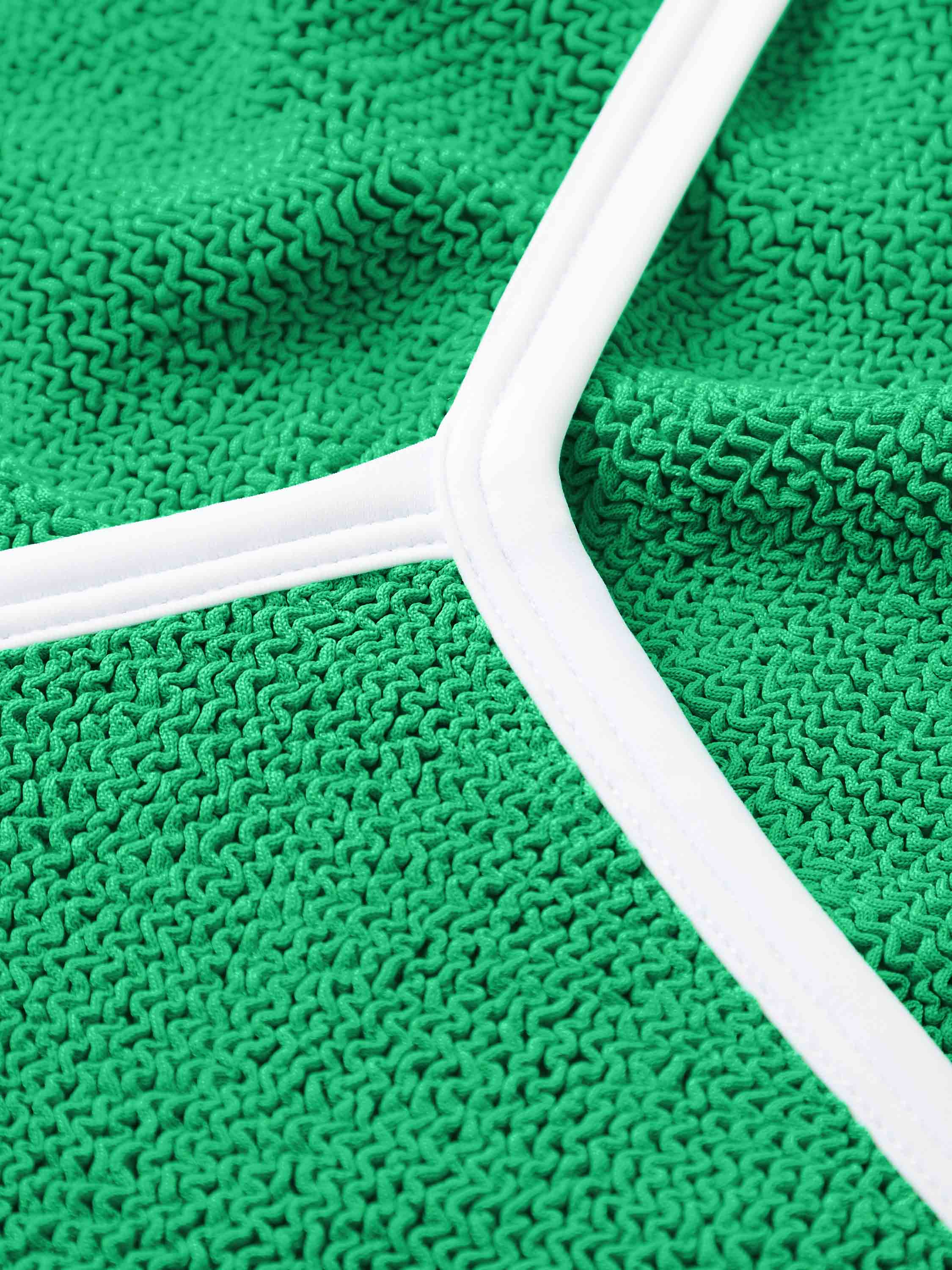 Tyler Bikini - Emerald/White
