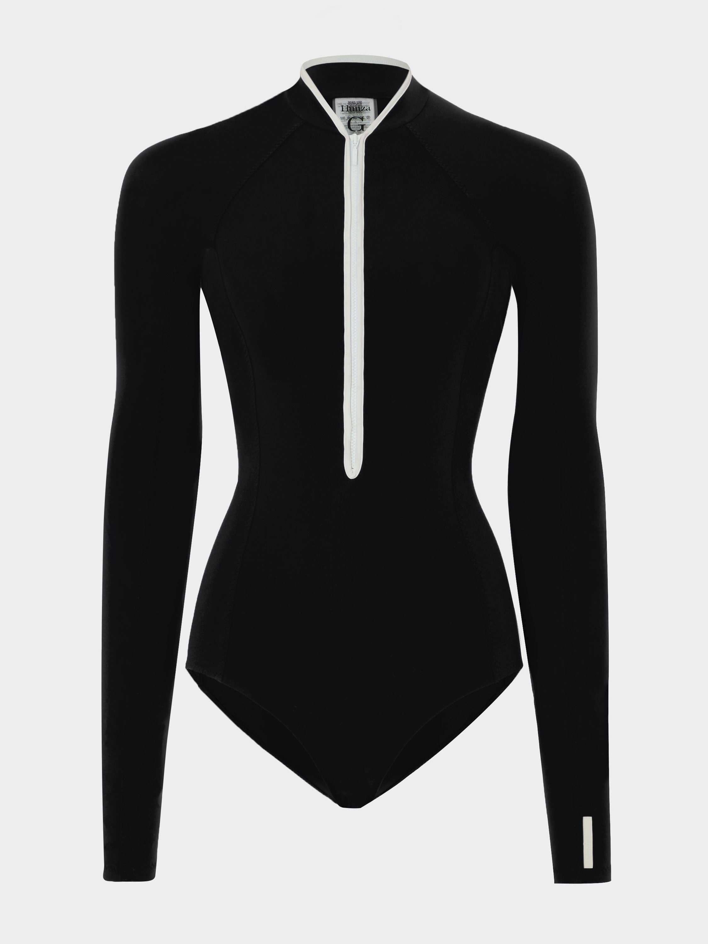 Tyra UPF 50+ Swim - Black/White