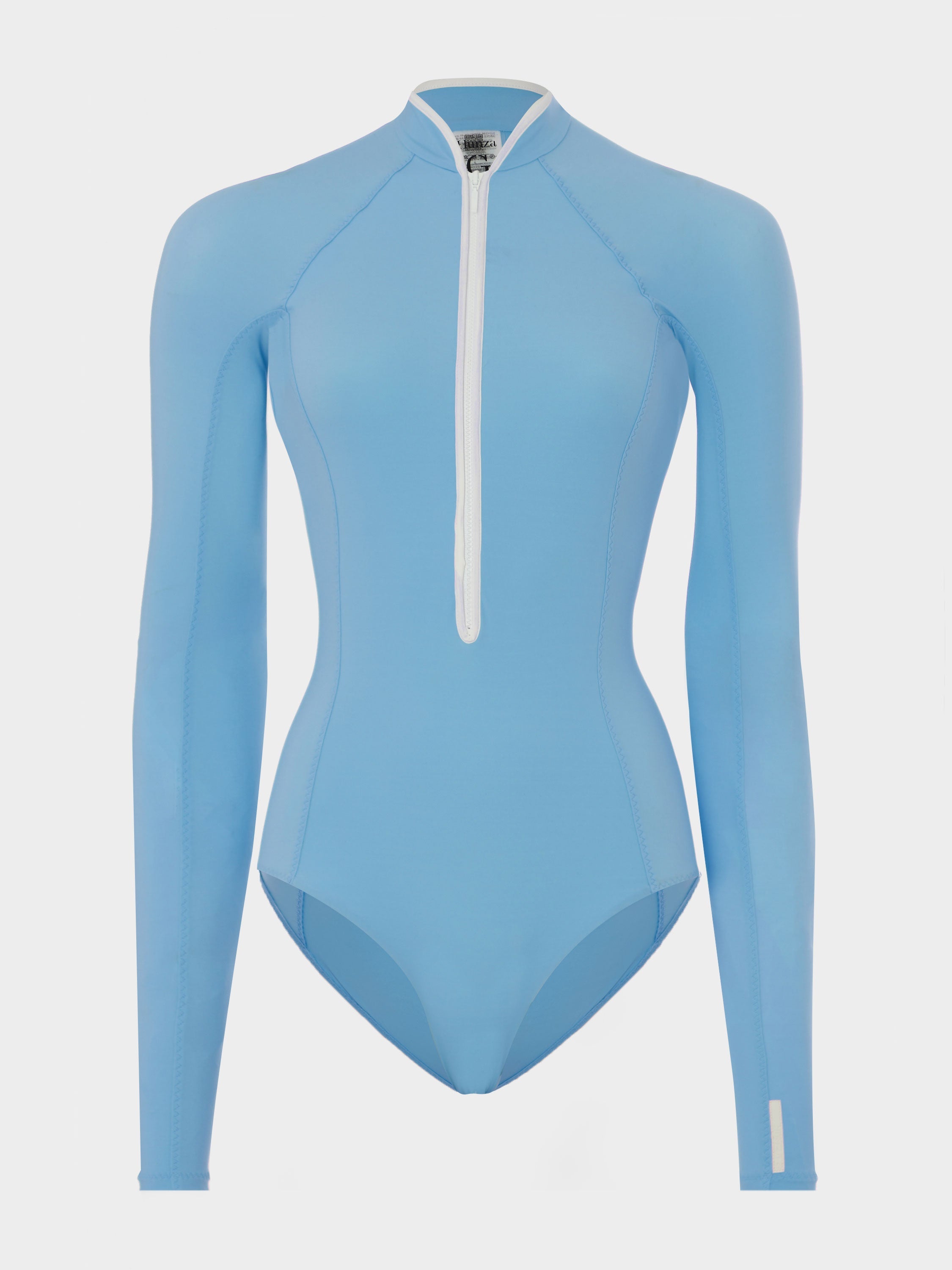 Tyra UPF 50+ Swim - Cornflower/White