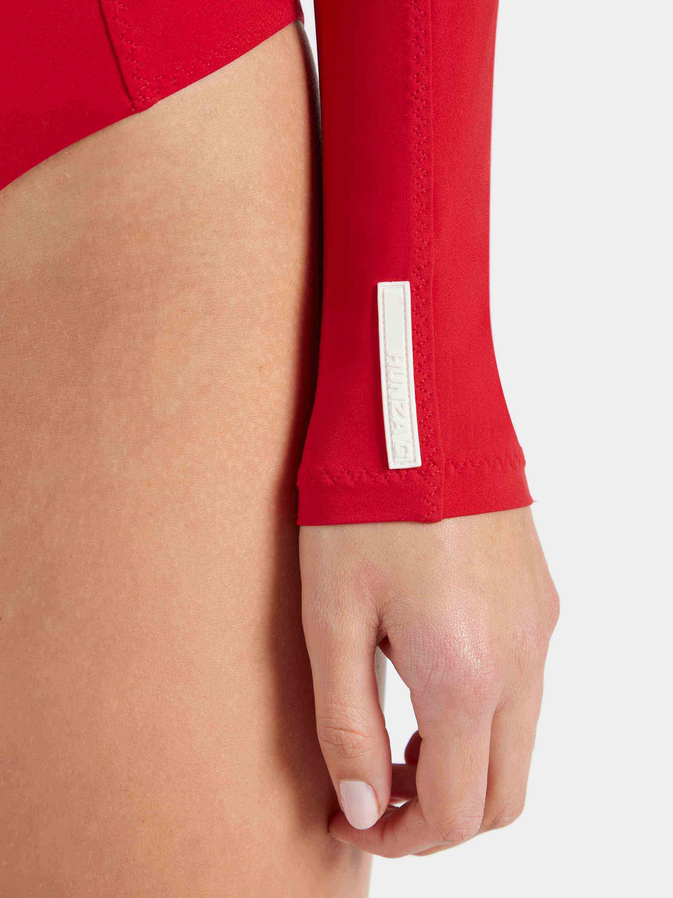 Tyra UPF 50+ Swim - Red/White