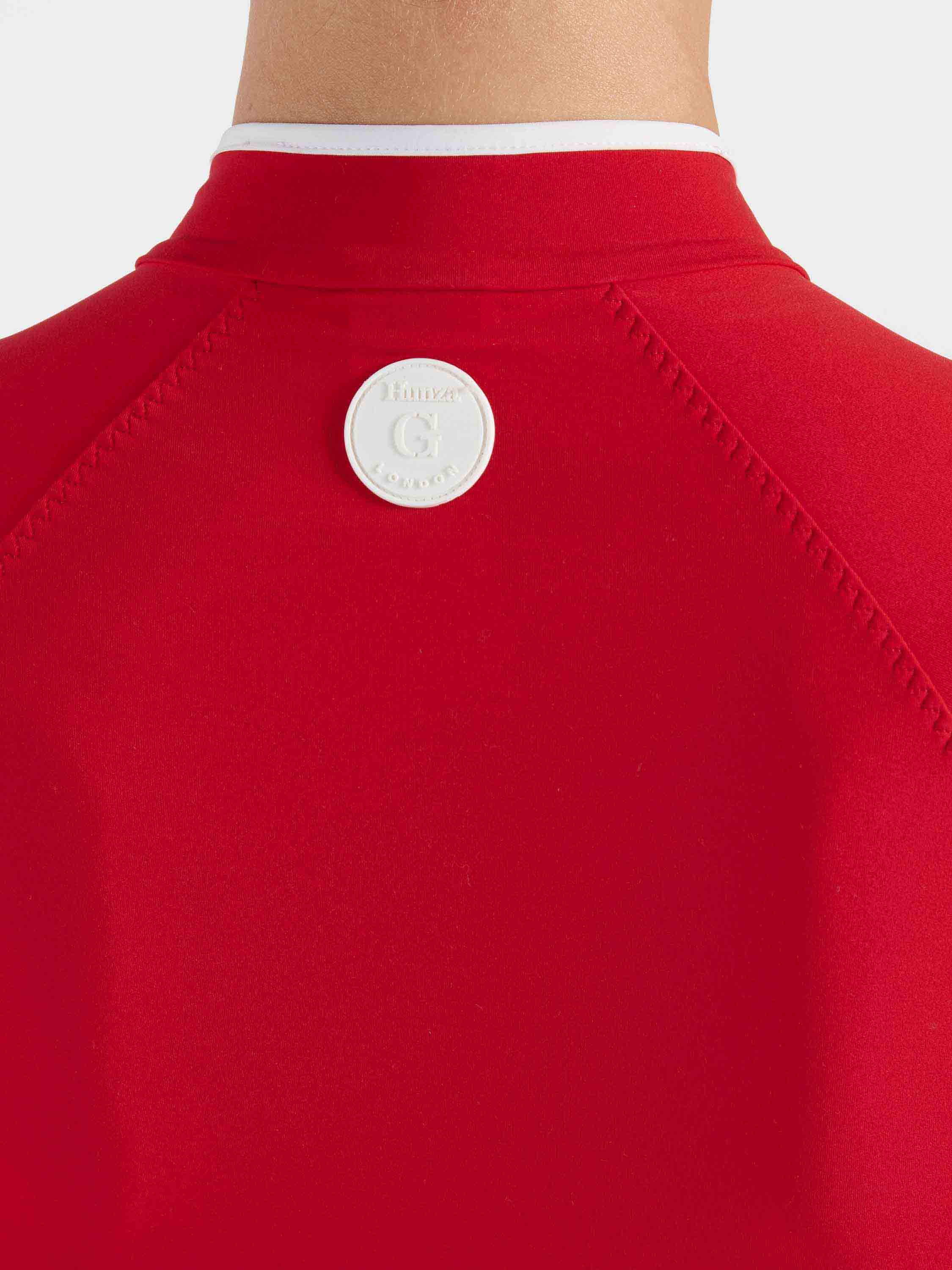 Tyra UPF 50+ Swim - Red/White
