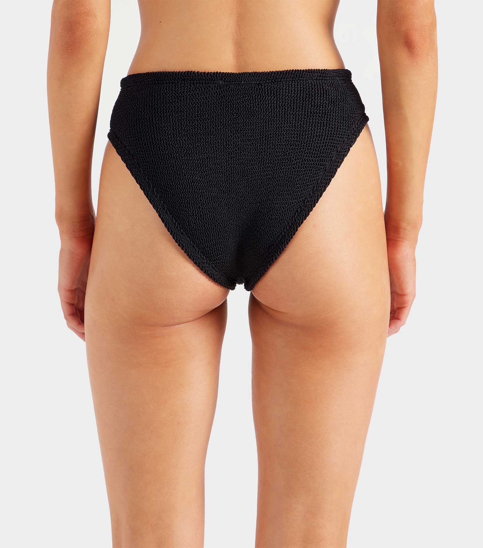 V Waist Bikini Bottom - Black