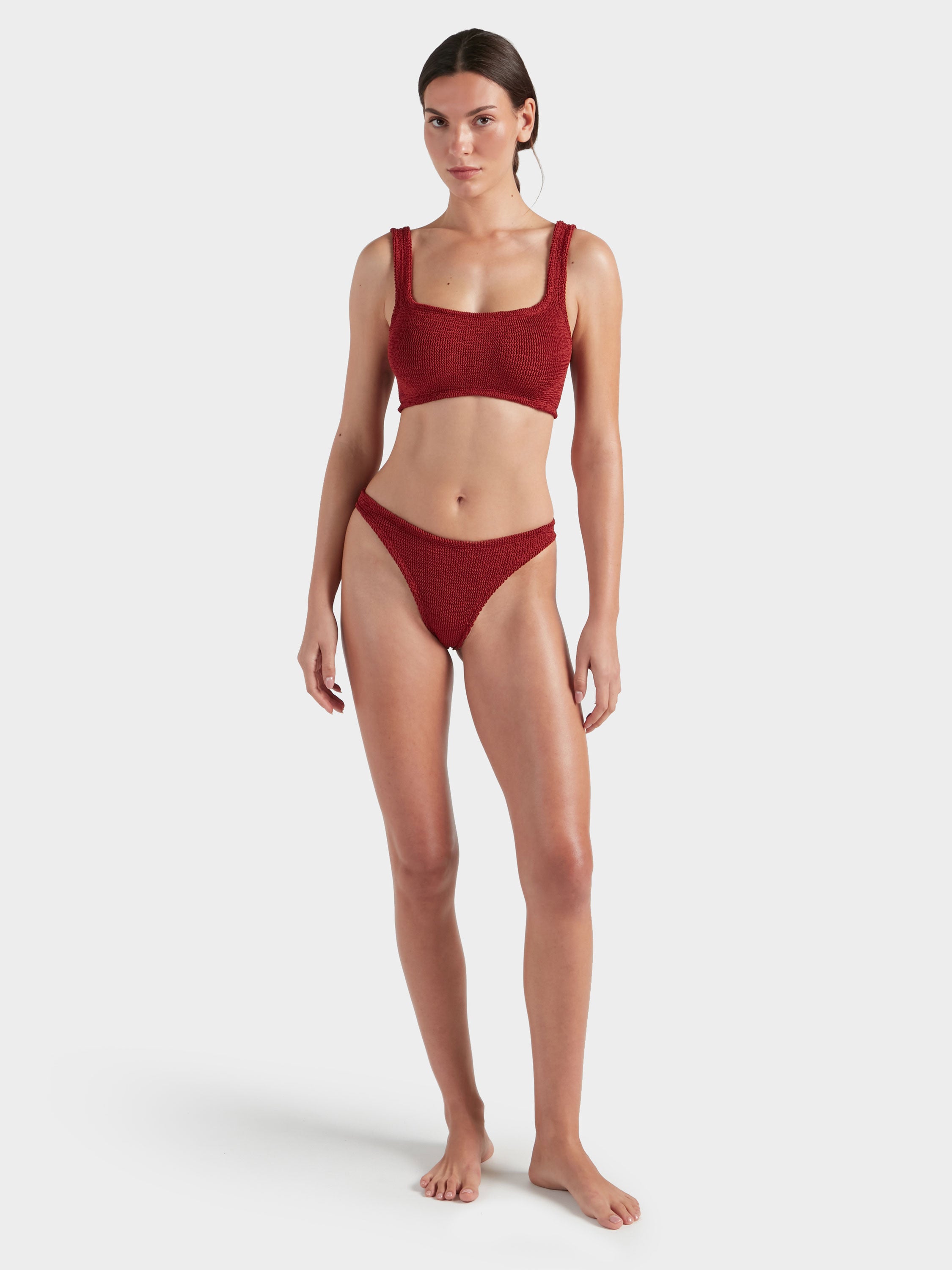 Xandra Bikini - Metallic Chestnut