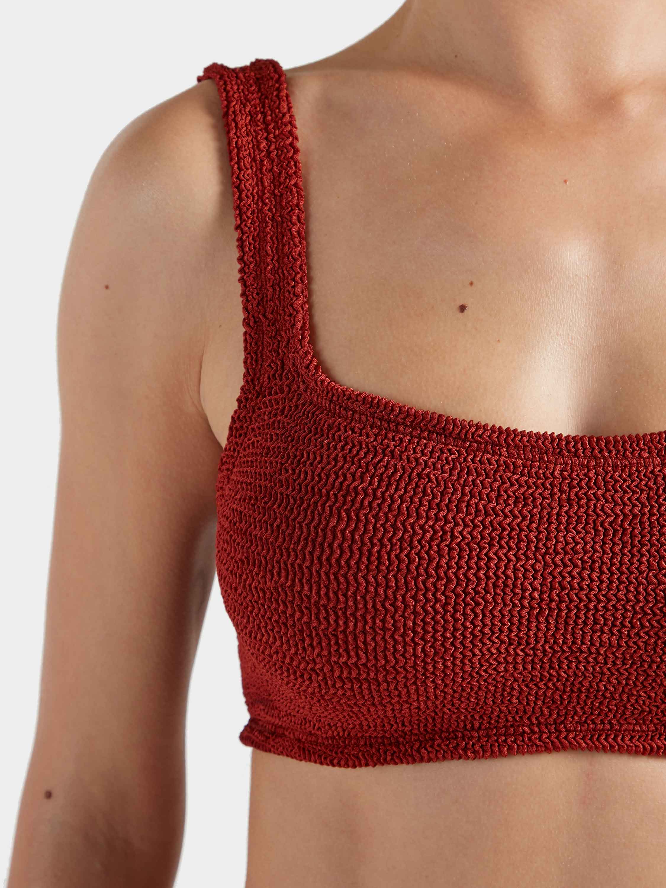 Xandra Bikini - Metallic Chestnut