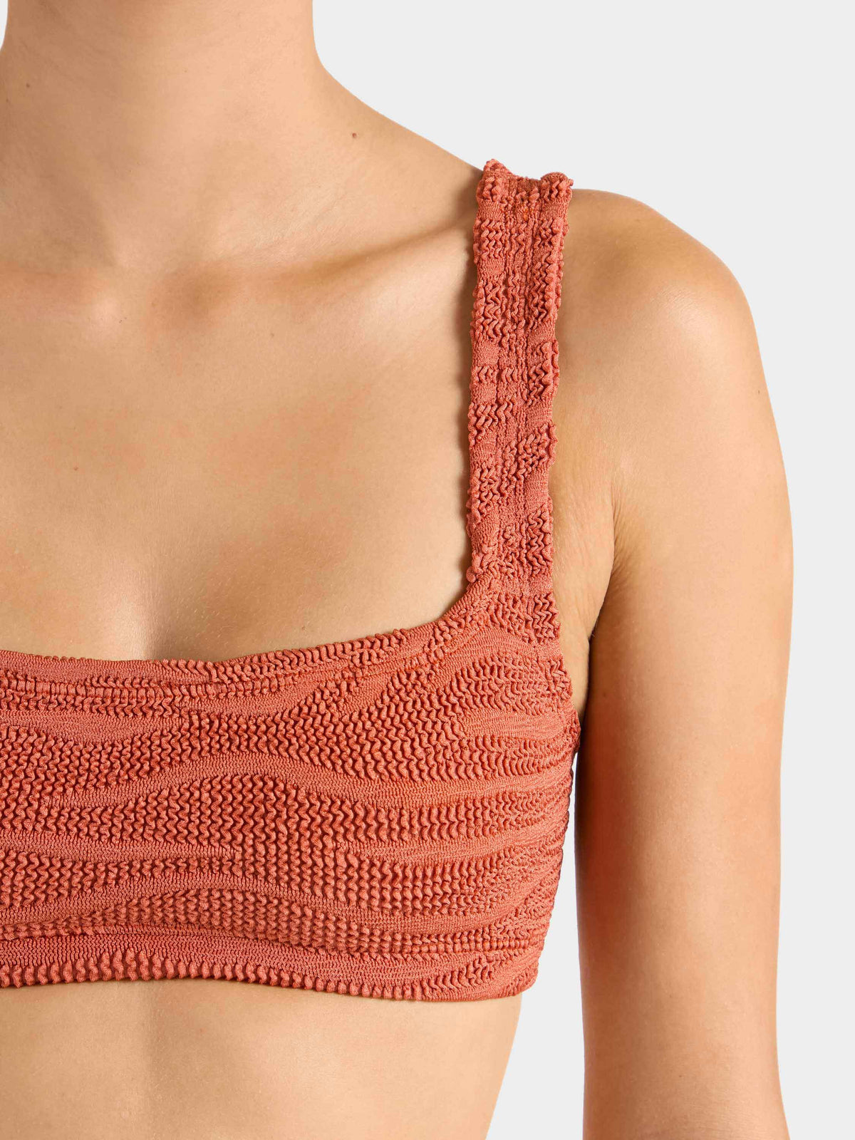 Xandra Bikini - Zebra Metallic Terracotta