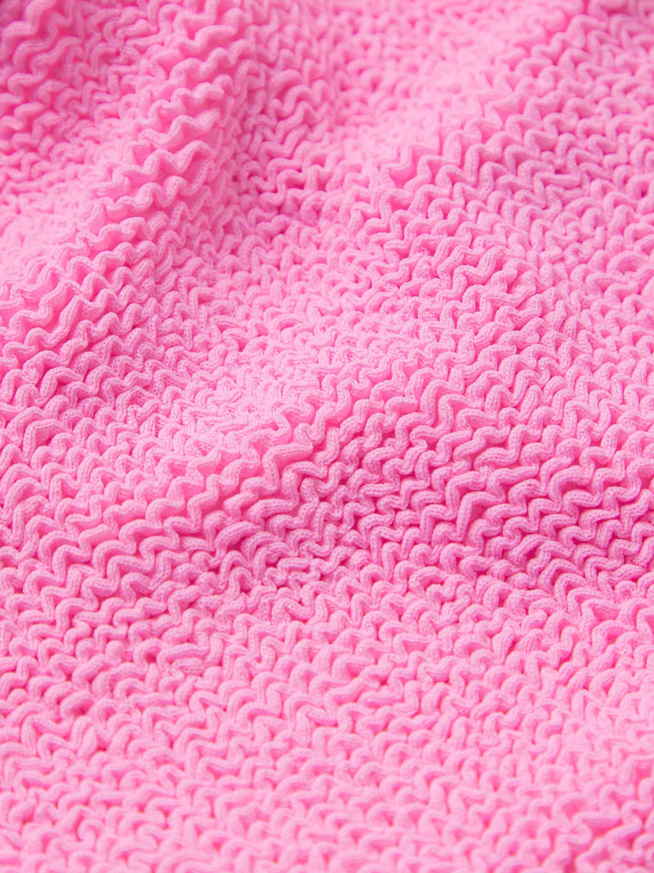 High Waist Bikini Bottom - Bubblegum