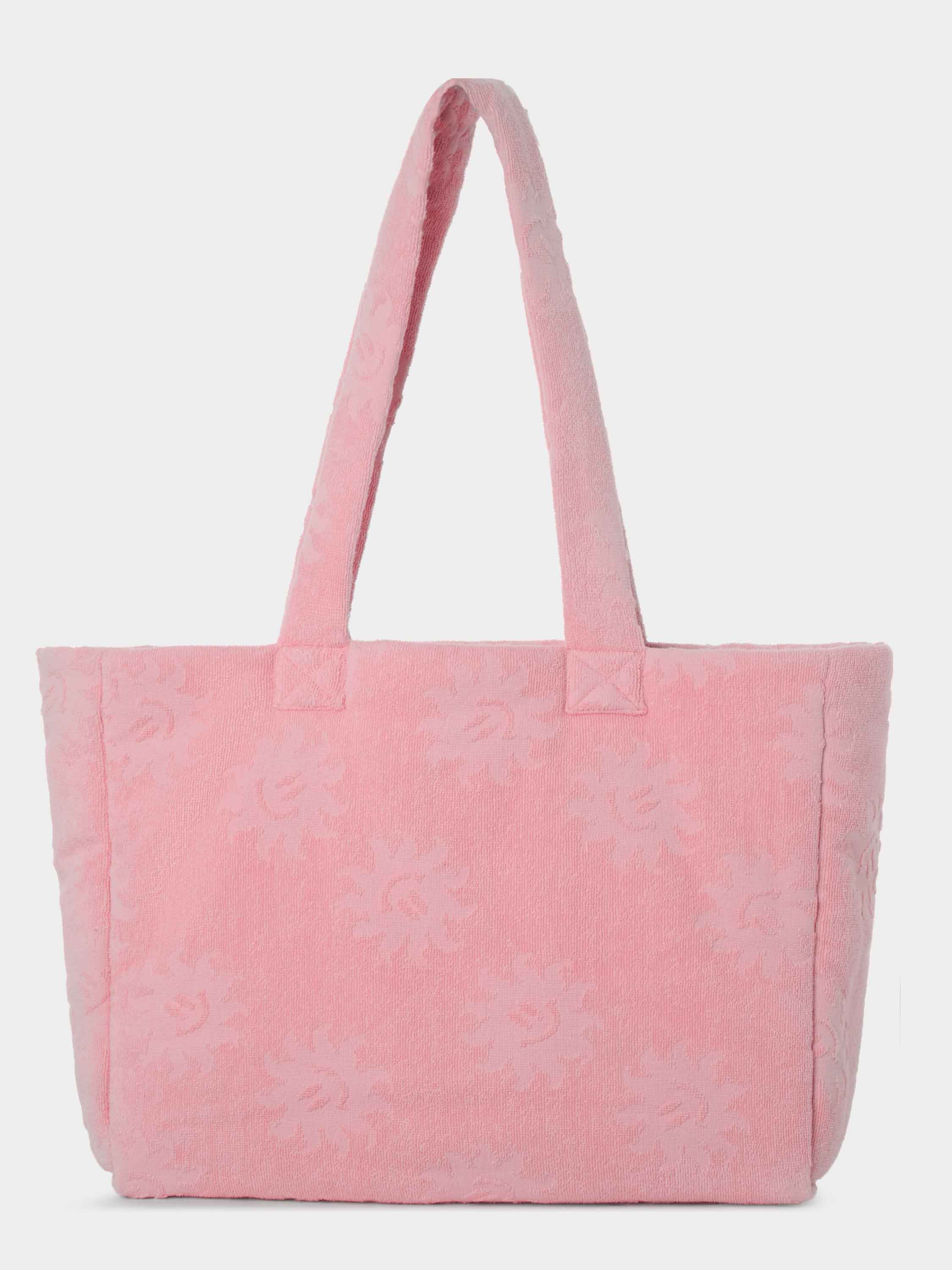 Sunny Towelling Beach Bag - Pink