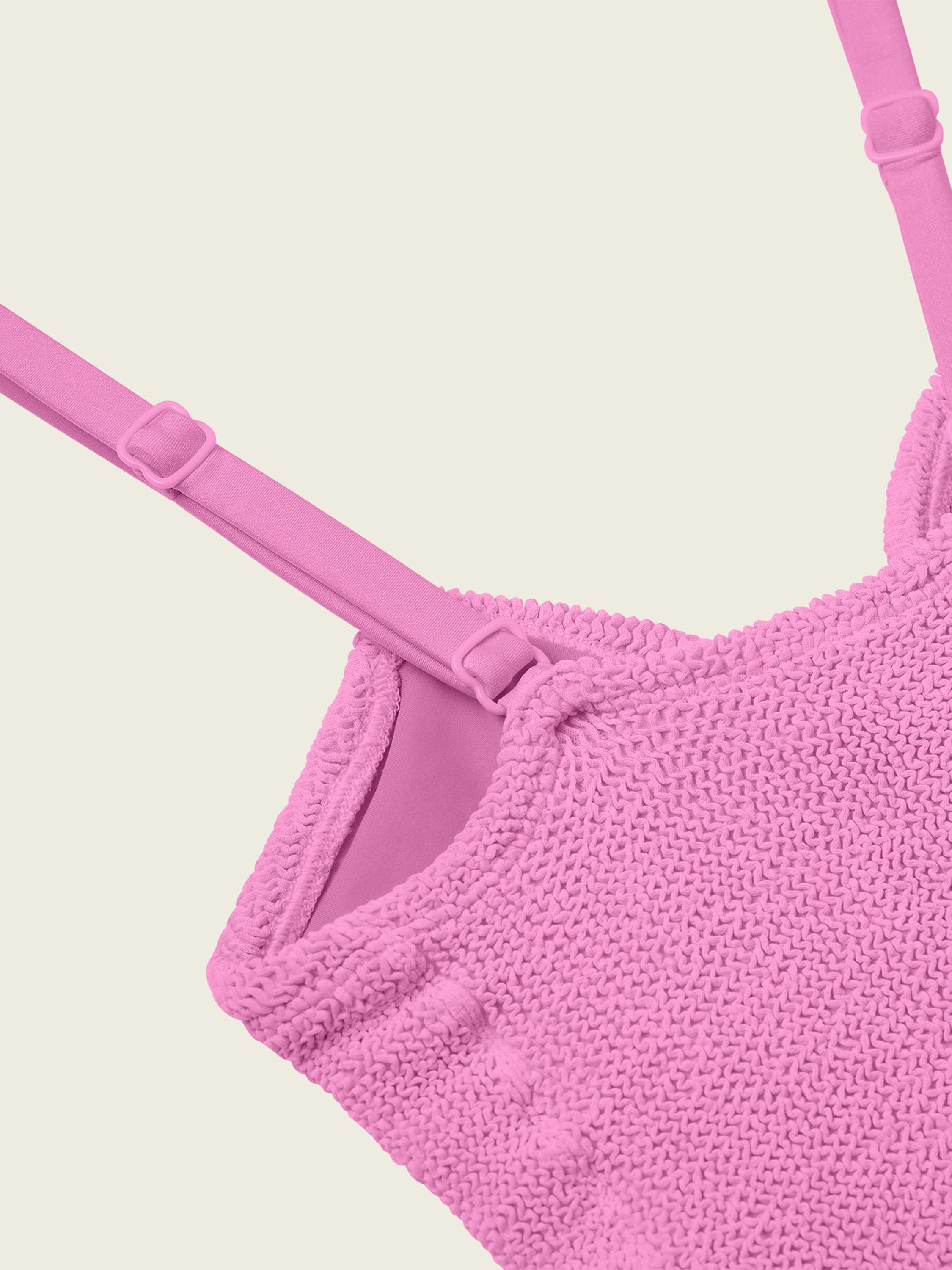Post Mastectomy Bikini - Metallic Forest Green