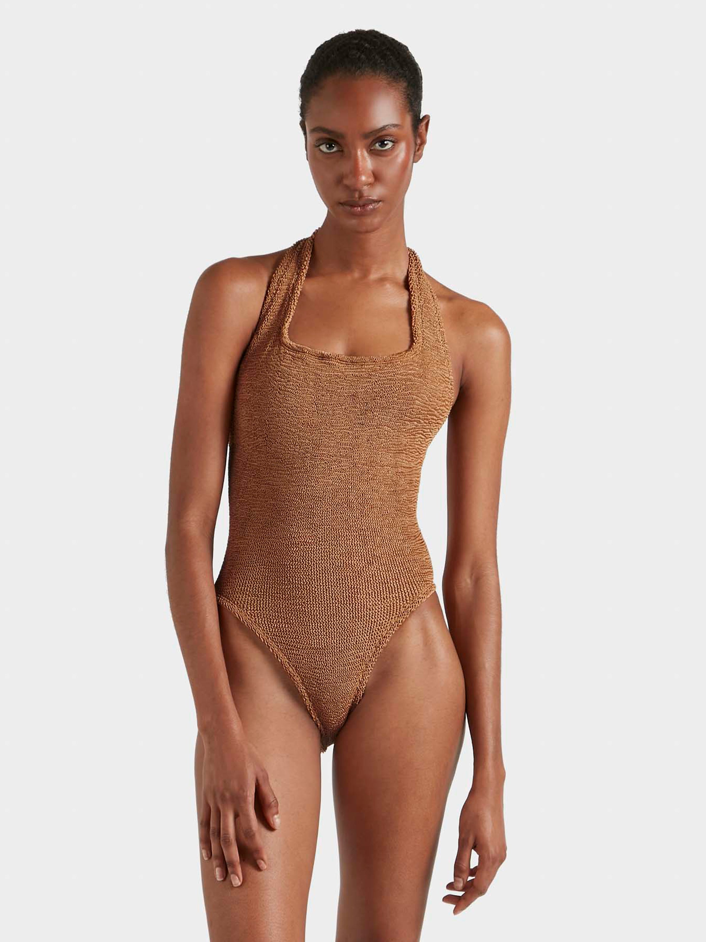 Sandy Swim - Metallic Cocoa