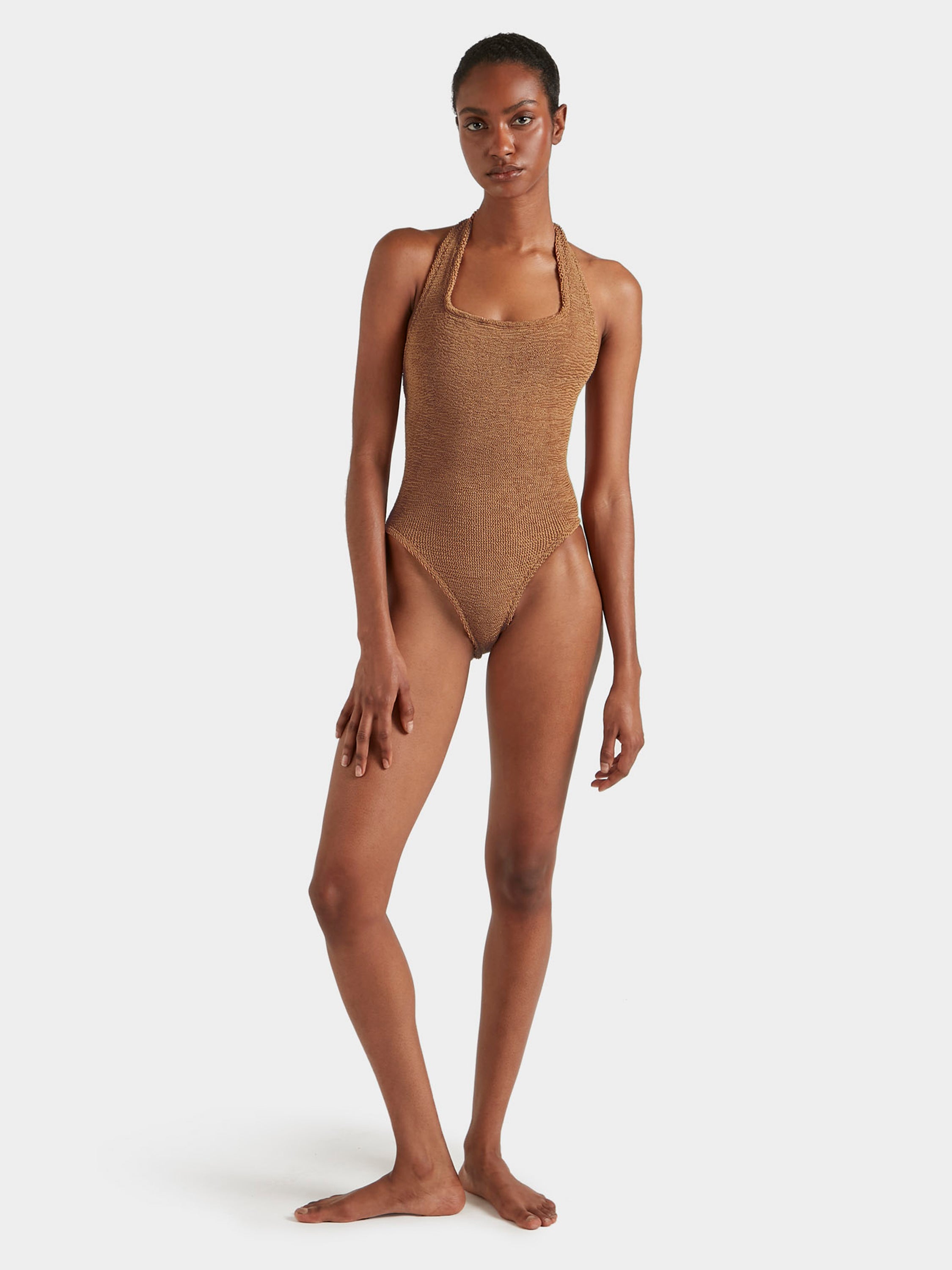 Sandy Swim - Metallic Cocoa