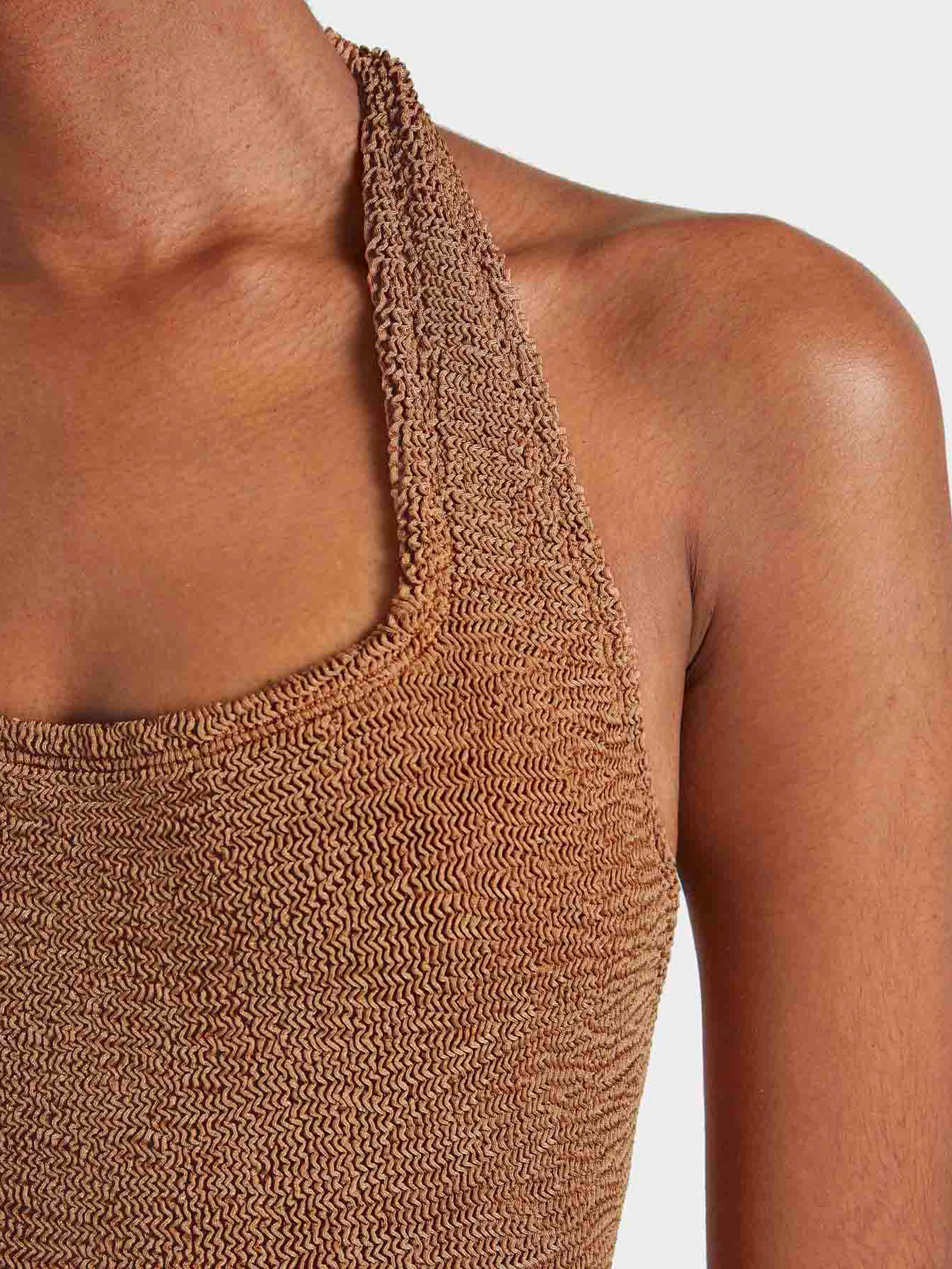 Sandy Swim - Metallic Cocoa