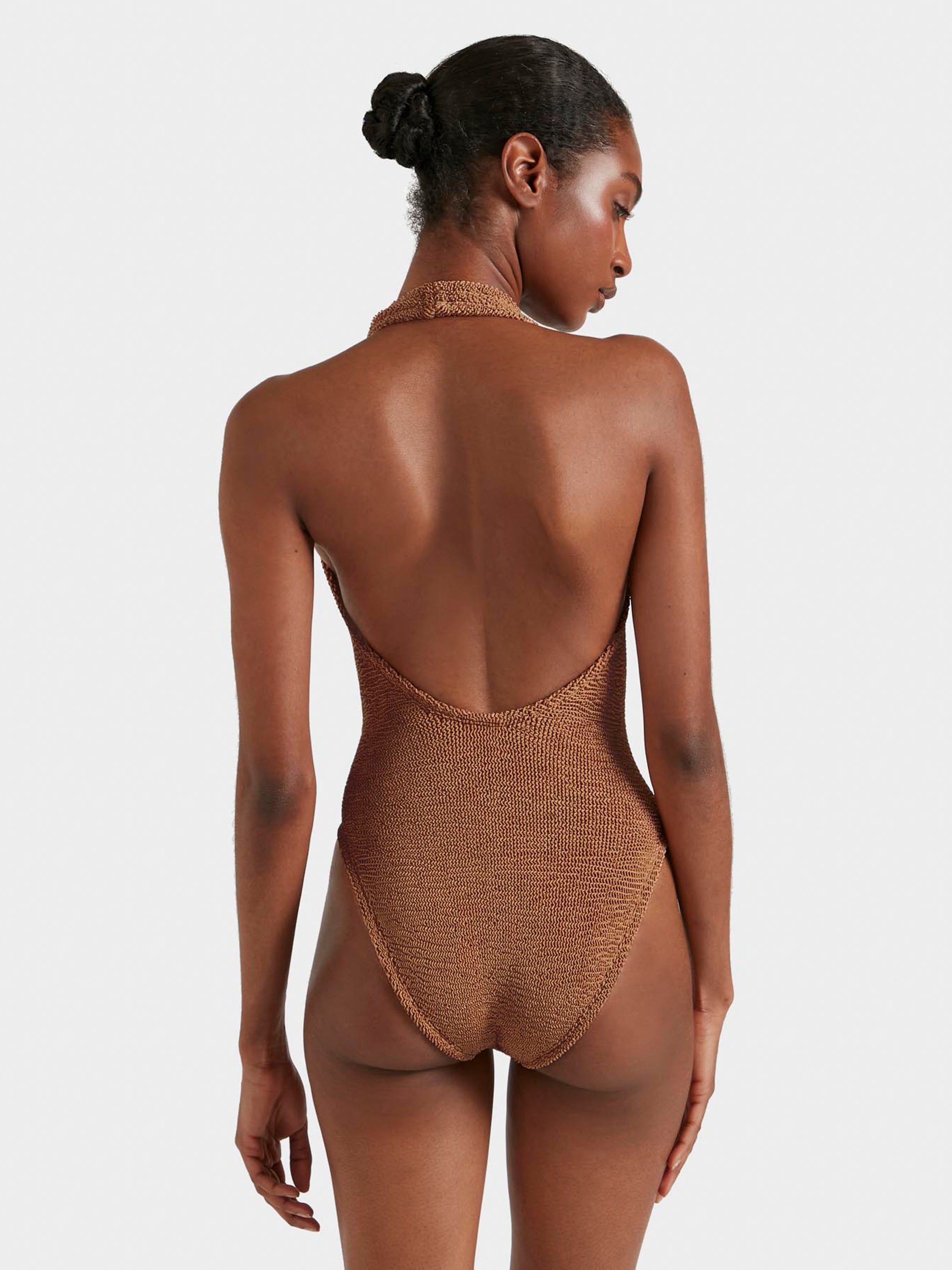Sandy Swim - Metallic Cocoa